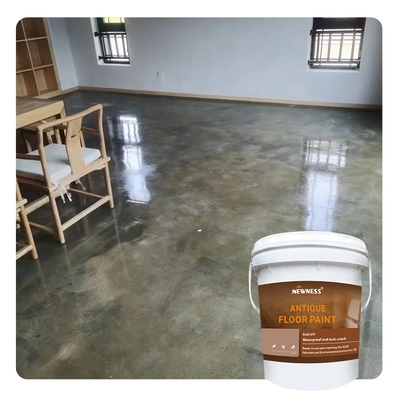 Pintura de piso epoxi de poliuretano acrílico antiderrapante impermeável para concreto 20 kg/BUCKET