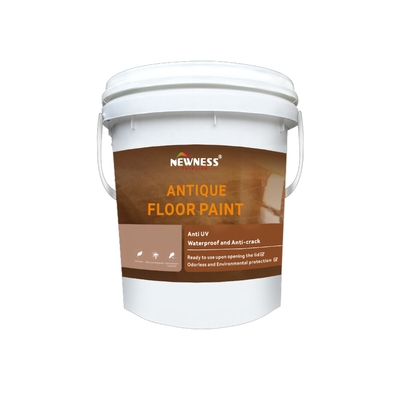 Pintura de piso epoxi de poliuretano acrílico antiderrapante impermeável para concreto 20 kg/BUCKET
