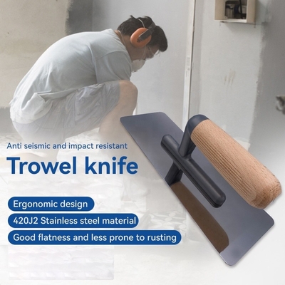 Trolas de manuseio de borracha de aço inoxidável para acabamento de gesso