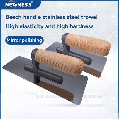 Trolas de manuseio de borracha de aço inoxidável para acabamento de gesso