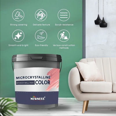 Taxa de propagação teórica 2m2/KG Tecnologia avançada Tinta impermeável exterior textura áspera