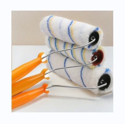 Lançamento Rápido 10 Pcs Pacote 4 polegadas Microfibra Mini Roller de Pintura Alta Durabilidade