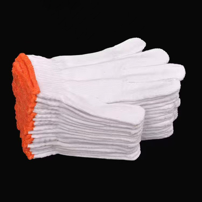 Guantes de trabalho manual de algodão de malha para homens