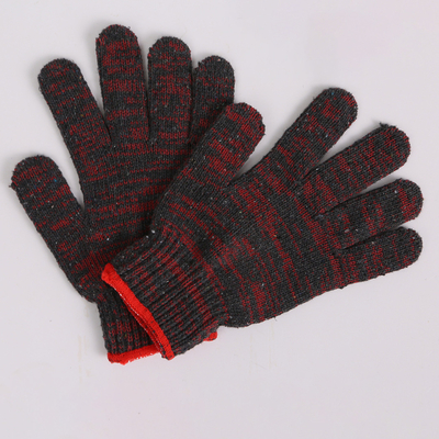 Guantes de protecção do trabalho resistentes ao desgaste de algodão