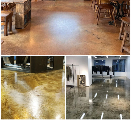 Sistema de nivelação de pintura acrílica média Pintura de piso epoxi à base de água em cores personalizadas