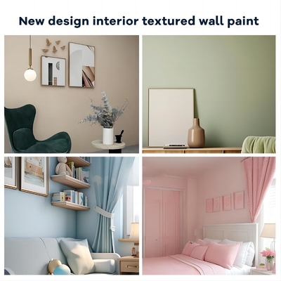 Pintura de parede interior fórmula inodoro com tempo de secagem 60min e superfície seca 60min