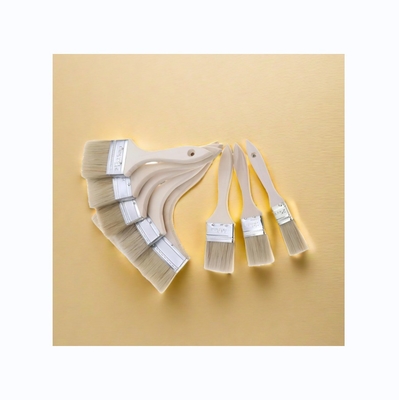 Panela de escultura plana de cabo de madeira Acrílica UV Gel Polish Brush Acrylic Set para suporte OEM