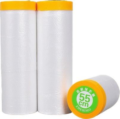 Filme de mascaramento pré-cortado ativado por água Largura 30cm-300cm para mascaramento fácil e preciso
