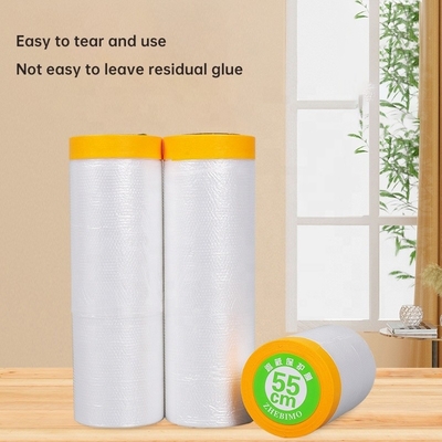 Anti-estático 270cm filme de mascaramento pré-cortado com largura de fita 30cm-300cm opções personalizadas