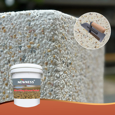 Efeito de textura de pedra de fornecimento direto Pintura exterior da casa com areia natural e cascalho