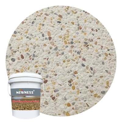 Efeito de textura de pedra de fornecimento direto Pintura exterior da casa com areia natural e cascalho