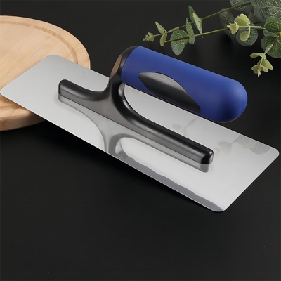 Malaisia Trowel de concreto com espessura de lâmina de 0,7 mm e alça de plástico resistente ao calor