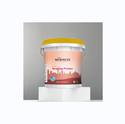 Parede exterior da casa Engenharia Pedra pintura de selagem alcalino-resistente Primer em branco