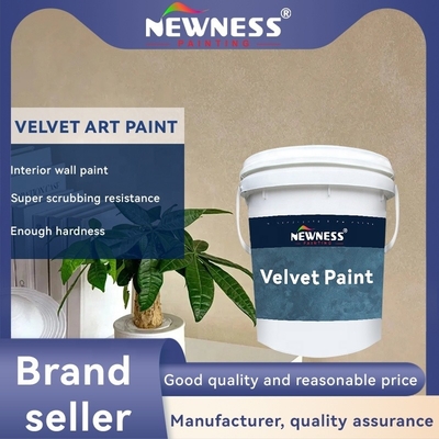 Método de aplicação por lotes Emulsão de acrílico colorido à prova d'água Pintura brilhante para parede exterior