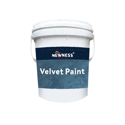 Método de aplicação por lotes Emulsão de acrílico colorido à prova d'água Pintura brilhante para parede exterior