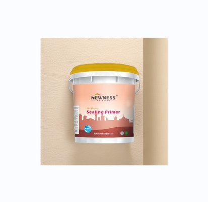 Primer de pintura decorativa de parede interior resistente ao mofo Aplicação de rolos Cor Branca