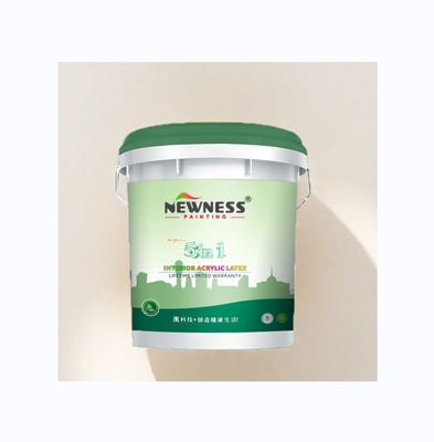 Pintura de látex acrílico ecológico para paredes interiores não tóxica e à base de água