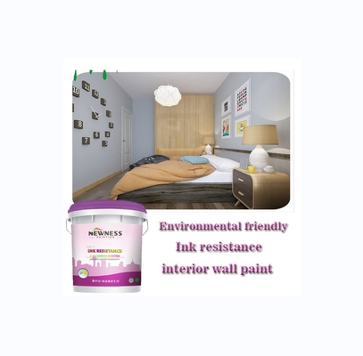 Emulsão acrílica ecológica, extraordinariamente resistente a álcalis, para pintura de parede