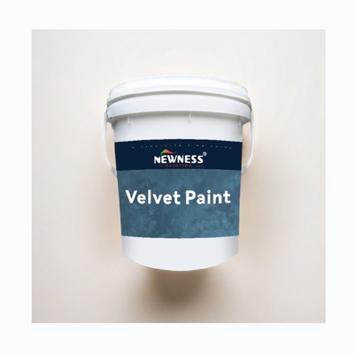 Pintura de parede interior de textura artística de veludo impermeável com revestimento líquido de estado