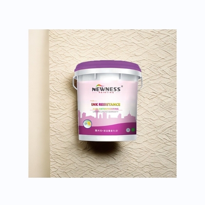 Pintura de látex de alvenaria de acabamento brilhante para decoração de água e ventilação interna