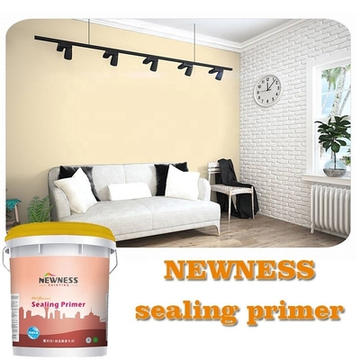Aparição do filme duro Sealing Alkali-Resistant Exterior Wall Primer Período de validade 12 meses