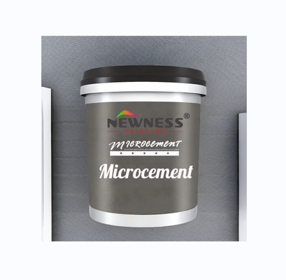 Características do revestimento do edifício Tinta de micro-cimento para construção ecológica