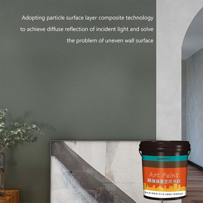Revestimento de edifícios Pintura de revestimento acrílico de látex à base de água para decoração de paredes interiores