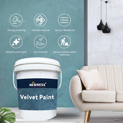 Revestimento lavável de última geração para pinturas de interior avançadas em látex e artes murais
