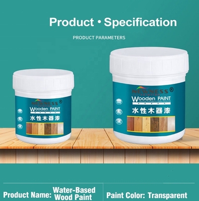 Método de aplicação de pincel e spray PU Verniz de madeira transparente Primer Coating Sanding Sealer Paint