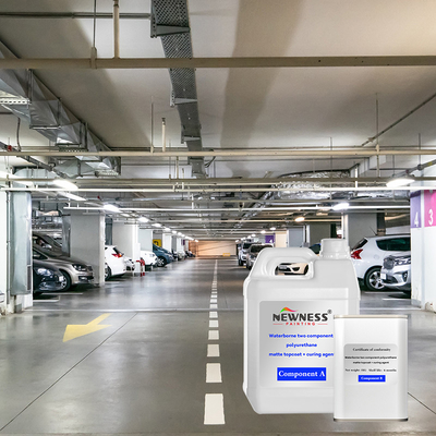 Resina epoxi acrílica de alto brilho ecológica para revestimento de piso de garagem de armazém