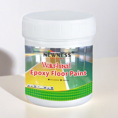 Pintura de piso auto-nivelação de resina epoxi para revestimento à prova de pó e resistente ao desgaste de oficinas