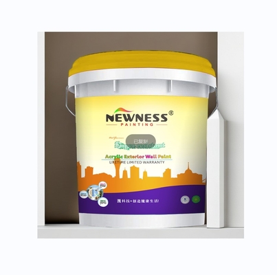 Pedra textura pintura elastomérica impermeável com resistência a rachaduras e desempenho