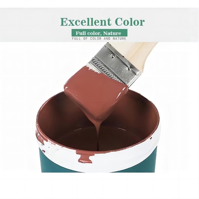 Matt Wood Stain Lacquer pintura de parede exterior com revestimento de ferro resistente a intempéries