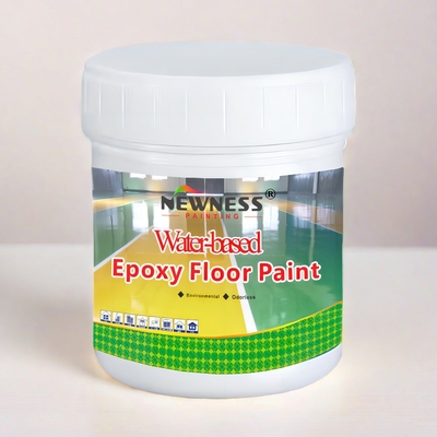 Revestimento de piso epoxi de qualidade profissional com método de pincel/pintura e resistência química