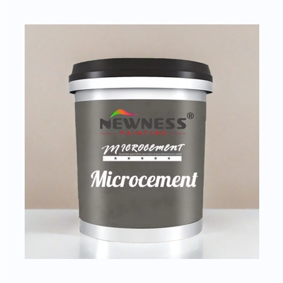 Revestimento de edifícios de silicato para bicomponentes ecológicos Revestimento de micro cimento