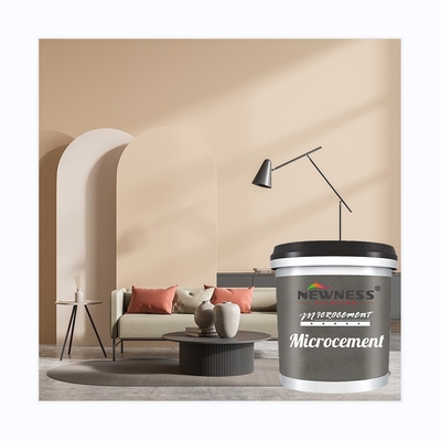 20 kg/BUCKET Volume Silicato Acrílico Látex Líquido Microcimento Tinta para Paredes Interiores