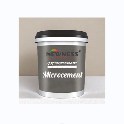 Kit de revestimento de micro cimento de alta cobertura para flexibilidade versátil de 15 metros quadrados