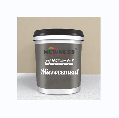 Revestimento de micro-cimento não tóxico, ecológico e de dupla composição para teto/piso/parede