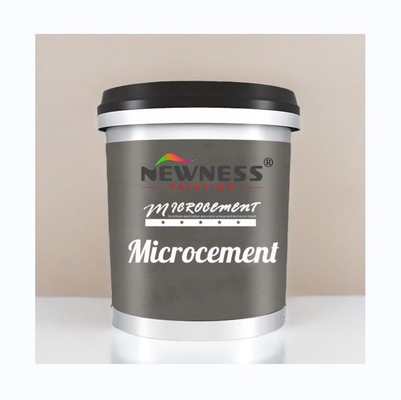 20KG/BUCKET Regulamento francês sobre os VOC Uma pintura de parede de micro-cemento para decoração de interiores