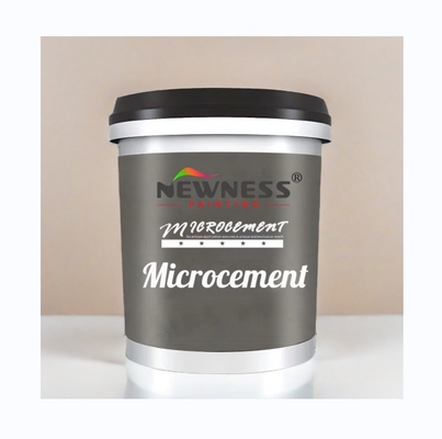 Regulamento francês dos VOCs Uma pintura de parede certificada de micro-cimento para interior e exterior