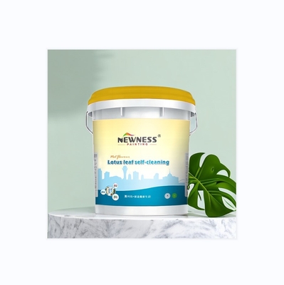 Pintura de parede acrílica branca para o exterior fácil e eficaz para o mercado