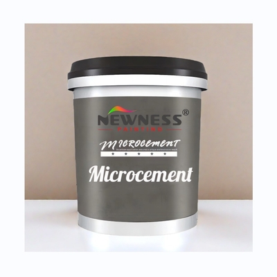 15 metros quadrados de cobertura de revestimento líquido Micro pintura de cimento perfeito para qualquer parede do chão
