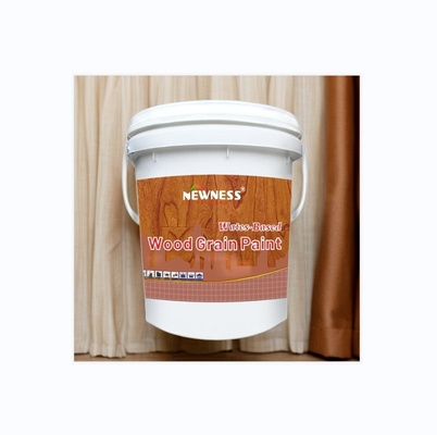 Destaque grãos de madeira com polyurethane spray aplicação de revestimento líquido óleo mancha de madeira