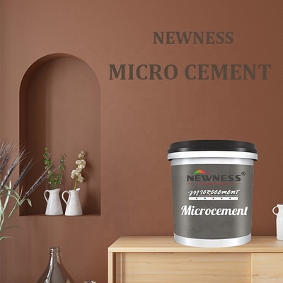 Kit de pintura de parede sem costura de micro-cimento de alta dureza Método de raspagem de micro-cimento de silicato