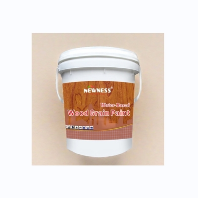 Período de validade de 12 meses Laca de manchas de madeira Cassia Siamea Grain Finish para perfil de alumínio