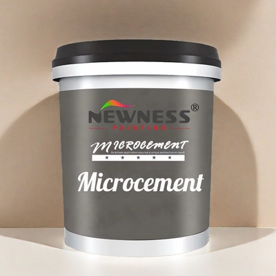 Revestimento fino Pintura de textura de estuco Pintura de parede de cabine com revestimento de micro cimento brilhante
