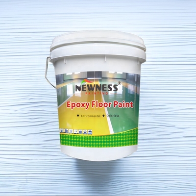 Pintura de piso de concreto à prova de umidade Tio2 MF Epoxy livre de poeira com função