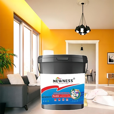 Revestimento impermeável de borracha de silicone transparente perfeito para método de aplicação de escova
