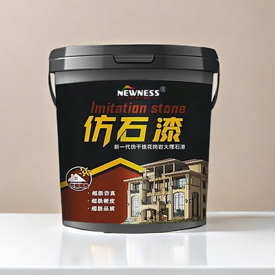 Novidade Fornecimento Anti-poluição Tinta de revestimento superior Tinta de granito para revestimento de edifícios