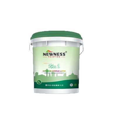 Método de aplicação do pincel Tinta de látex acrílico ecológico para revestimento de paredes interiores